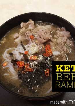 Beef Ramen #keto