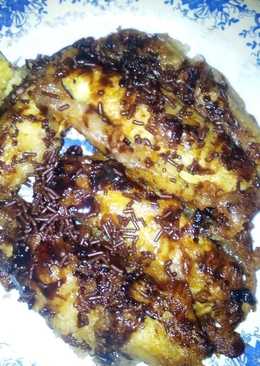 Pisang goreng Coklat