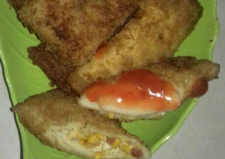 resep lengkap untuk *Berbagi Rahmat* Risoles Sehat (Roti Tawar)