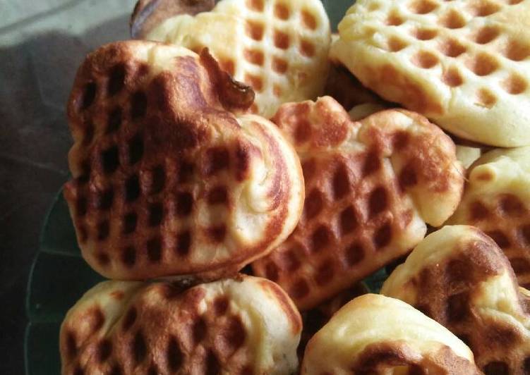 cara membuat Belgian Waffle Sederhana