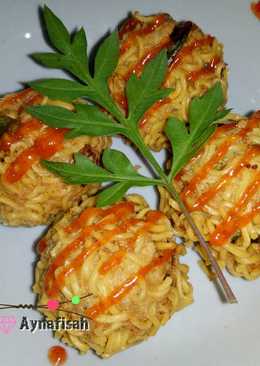 Takoyaki Mie a.k.a Tahu Rambutan Bakmi Bulat