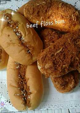 Beef floss bun(roti abon)