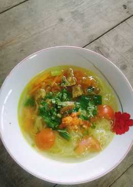 Soto daging (ala rumahan)