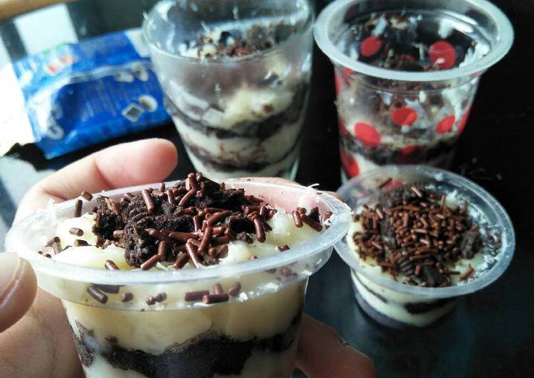 Resep Chesee cake oreo and Wafer