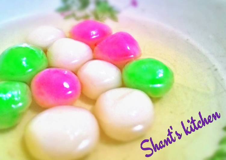 resep masakan Wedang Onde alias Tang Yuan