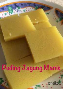 Sajian Buka Puasa (Puding Jagung Manis)