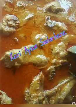 Kari Ayam Sederhana..