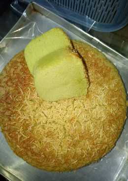 Kek pandan keju yummi