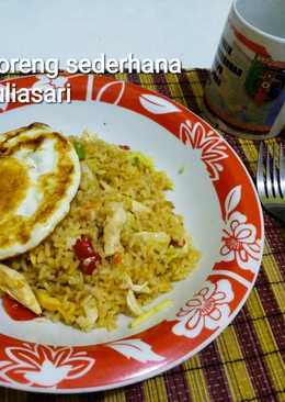 Nasi goreng sederhana