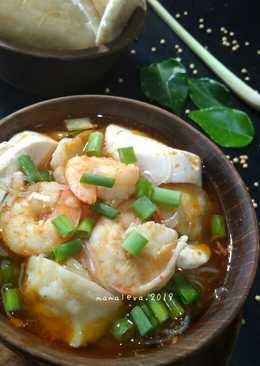 Tom Yam Udang Tofu