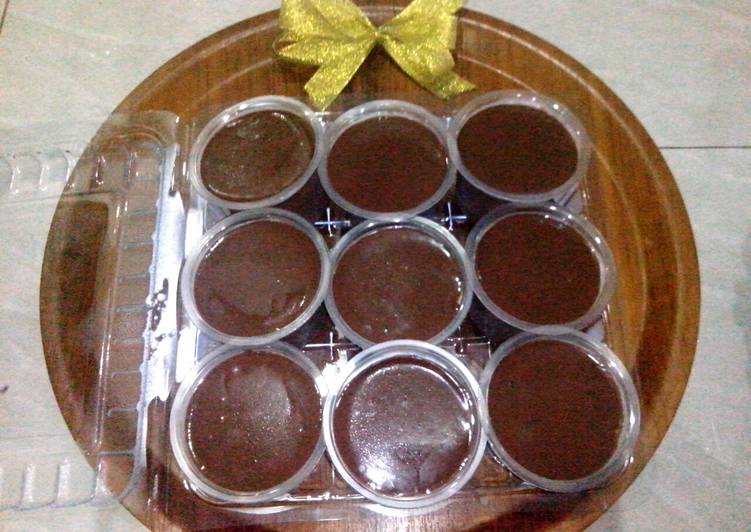 resep makanan Chocolate Silky Pudding (Versi 2)