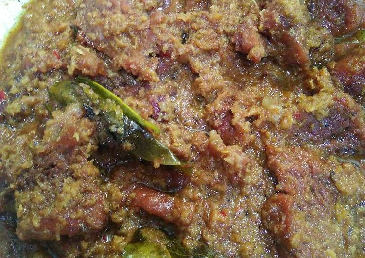 resep Rendang sapi