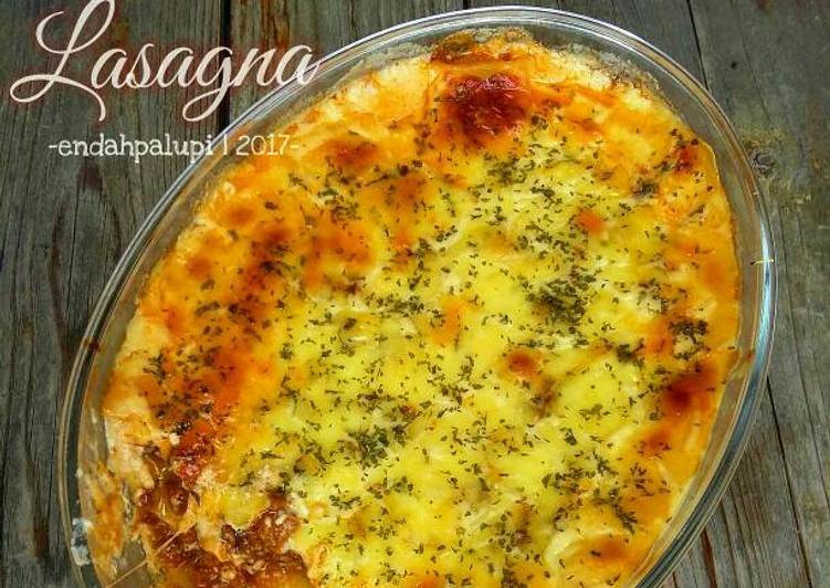 gambar untuk cara membuat Lasagna