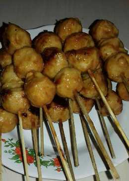 Bakso bakar pedas manis