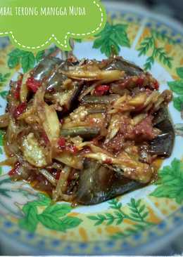 Sambal terong mangga muda