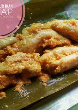 Pepes Telur Ikan Kakap Pedas