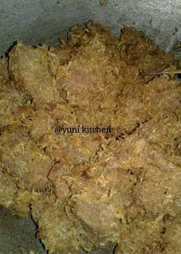 Gepuk daging ala2 rumahan