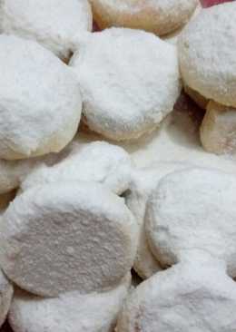 Kue putri salju teflon,NO OVEN,NO MIXER nyess di mulut