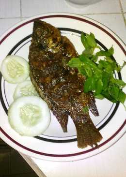 Ikan Nila Bakar Bumbu Manis Gurih..by:Erni Hartanti.Amdððð
