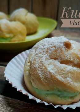 Kue Sus (Choux Pastry) Vla Greentea