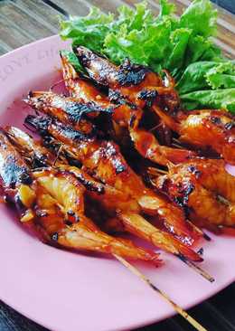 Udang bakar madu