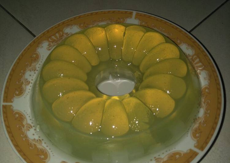 Agaragar with nata de coco