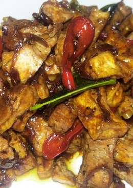 Tumis Tahu Kecap Legit