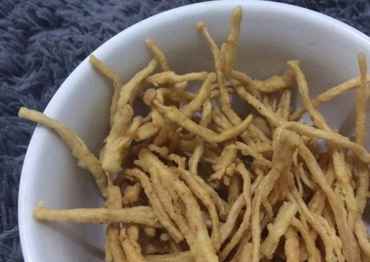 Resep Jamur enoki goreng crispy ala tawan By stevany eka leoni