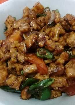 Oseng tempe kering