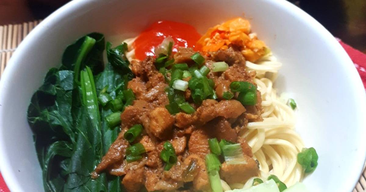 486 resep mie ayam jamur enak dan sederhana Cookpad