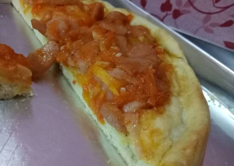 gambar untuk resep Pizza (chicken sousage)