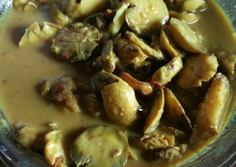 gambar untuk cara membuat Gulai jengkol