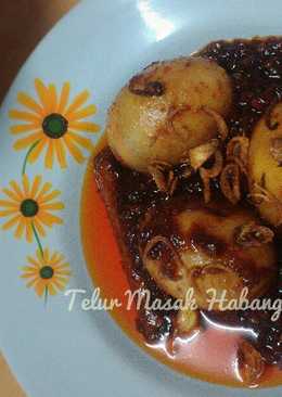 Telur masak habang