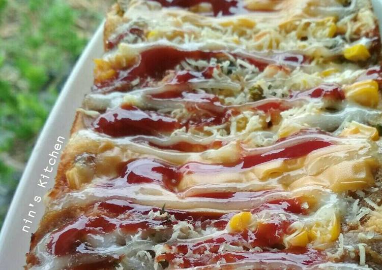 resep makanan Pizza empuk no telur n ulen (anti gagal)