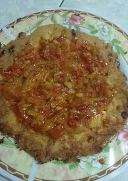 Omlet pedas manis