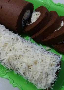 Bolu gulung coklat kukus