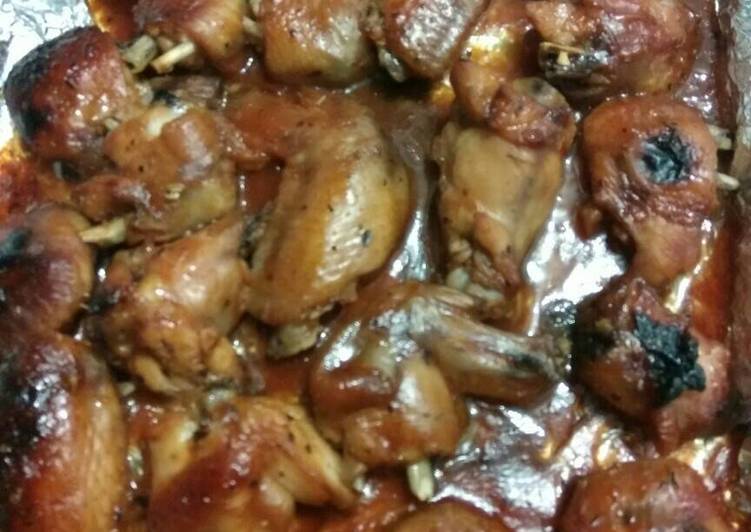 resep Sayap ayam (chicken wings) ala2 pizza hut