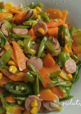 Tumis buncis lombok ijo