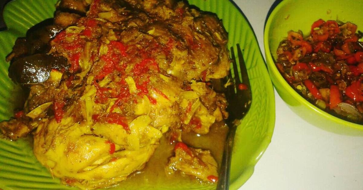 Resep Ayam Betutu Garibet (tanpa presto) ala Mira Agustina