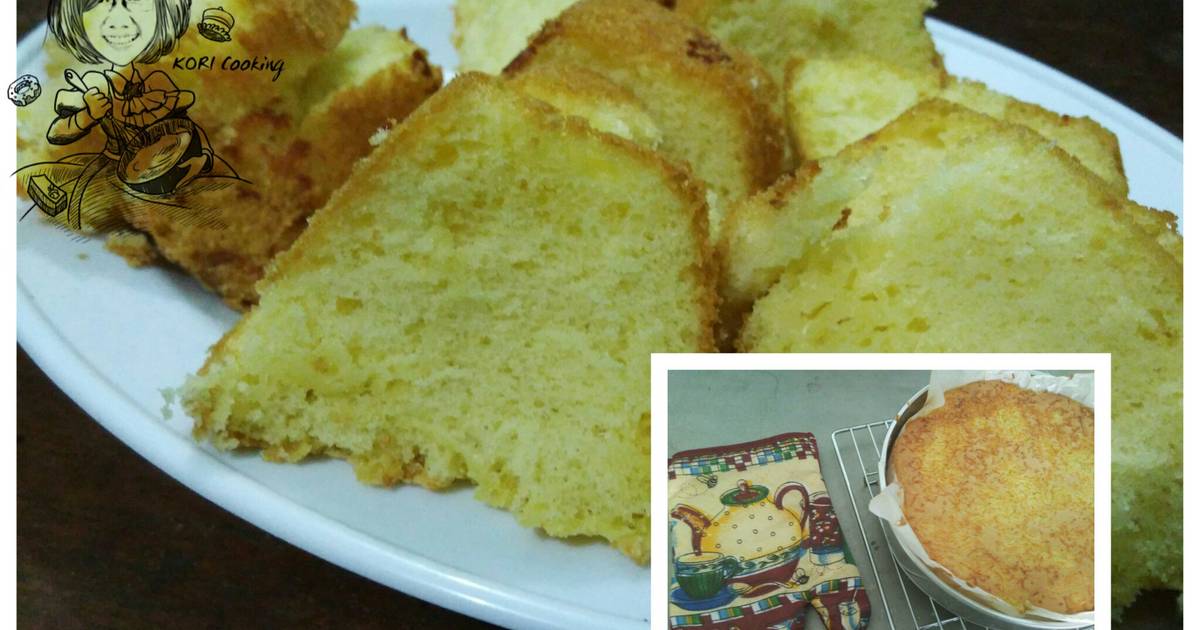 Resep Bolu Sifon Keju Resep Bolu Sifon Keju