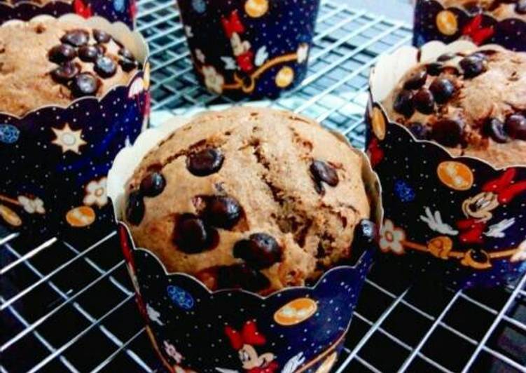 cara membuat Muffin Cappucino