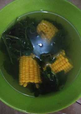 Sayur bayam bening