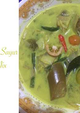 Gulai sayur mix