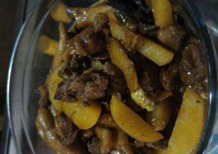 Resep Tumis hati ayam ceker kentang By Dewi Nur Azizah