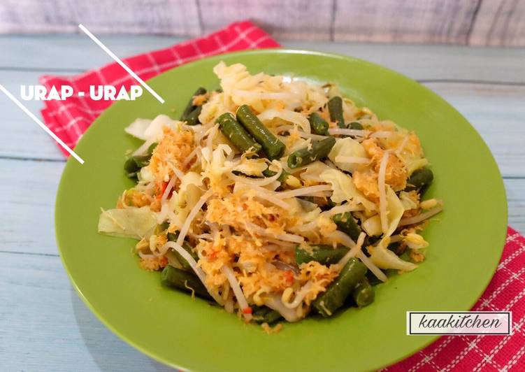 bahan dan cara membuat Urap - Urap