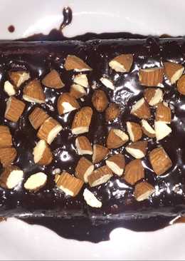 Bolu pisang kukus coklat almond