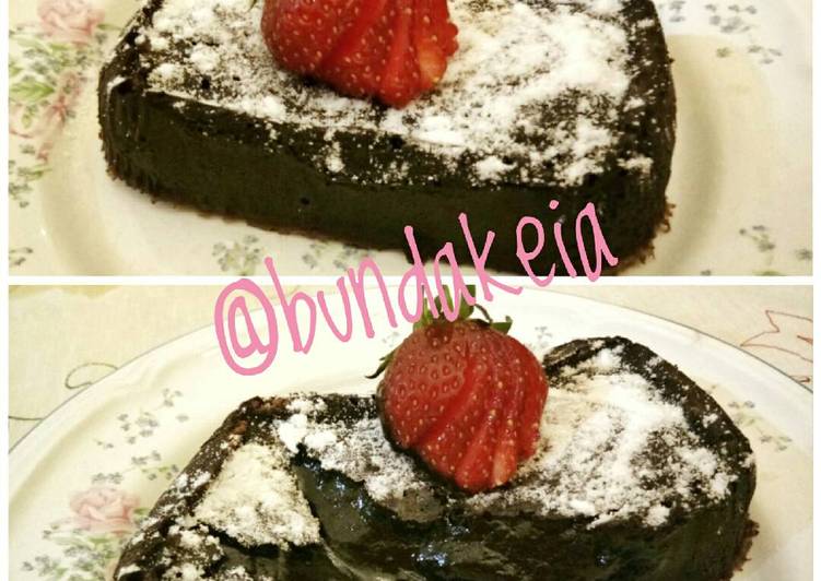 gambar untuk resep makanan Chocolate Lava Cake ala bundakeia