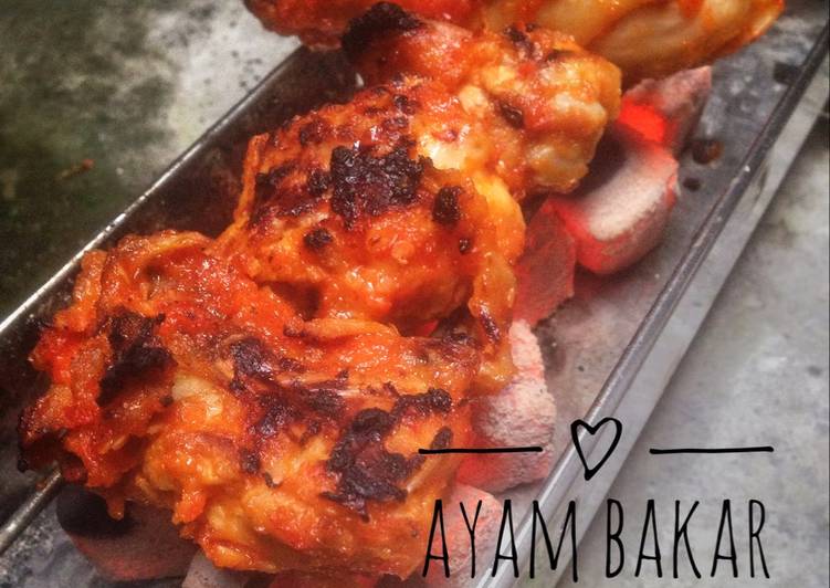 cara membuat Ayam Bakar Bumbu Rujak