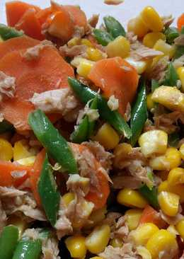 Tumis tuna mix sayur