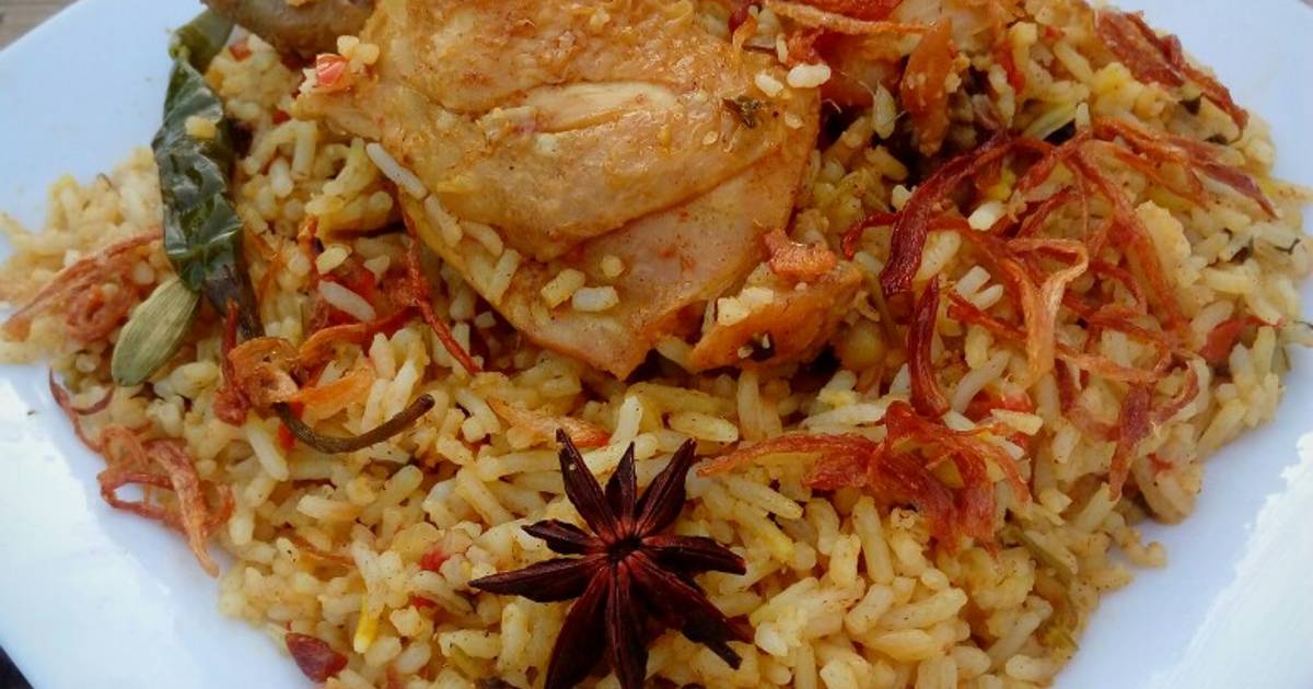  Resep  Nasi  Briyani Ayam Mudah  Hydrabad Style oleh Noof s 